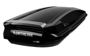 Mπαγκαζιέρα οροφής αυτοκινήτου Northline Tirol μαύρου χρώματος